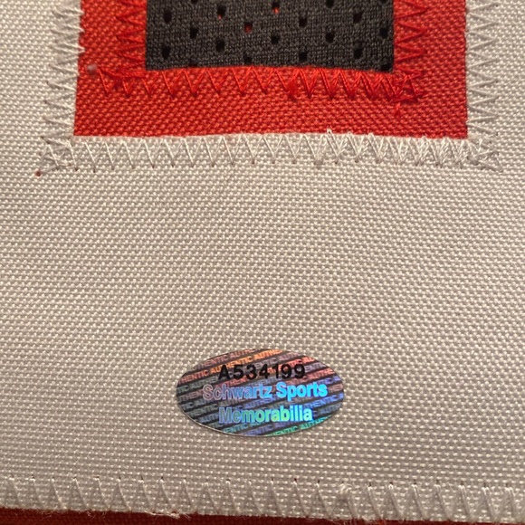 NWOT Atlanta Falcons Andre Rison authentic signed autograph jersey A534199.Black - Picture 7 of 7